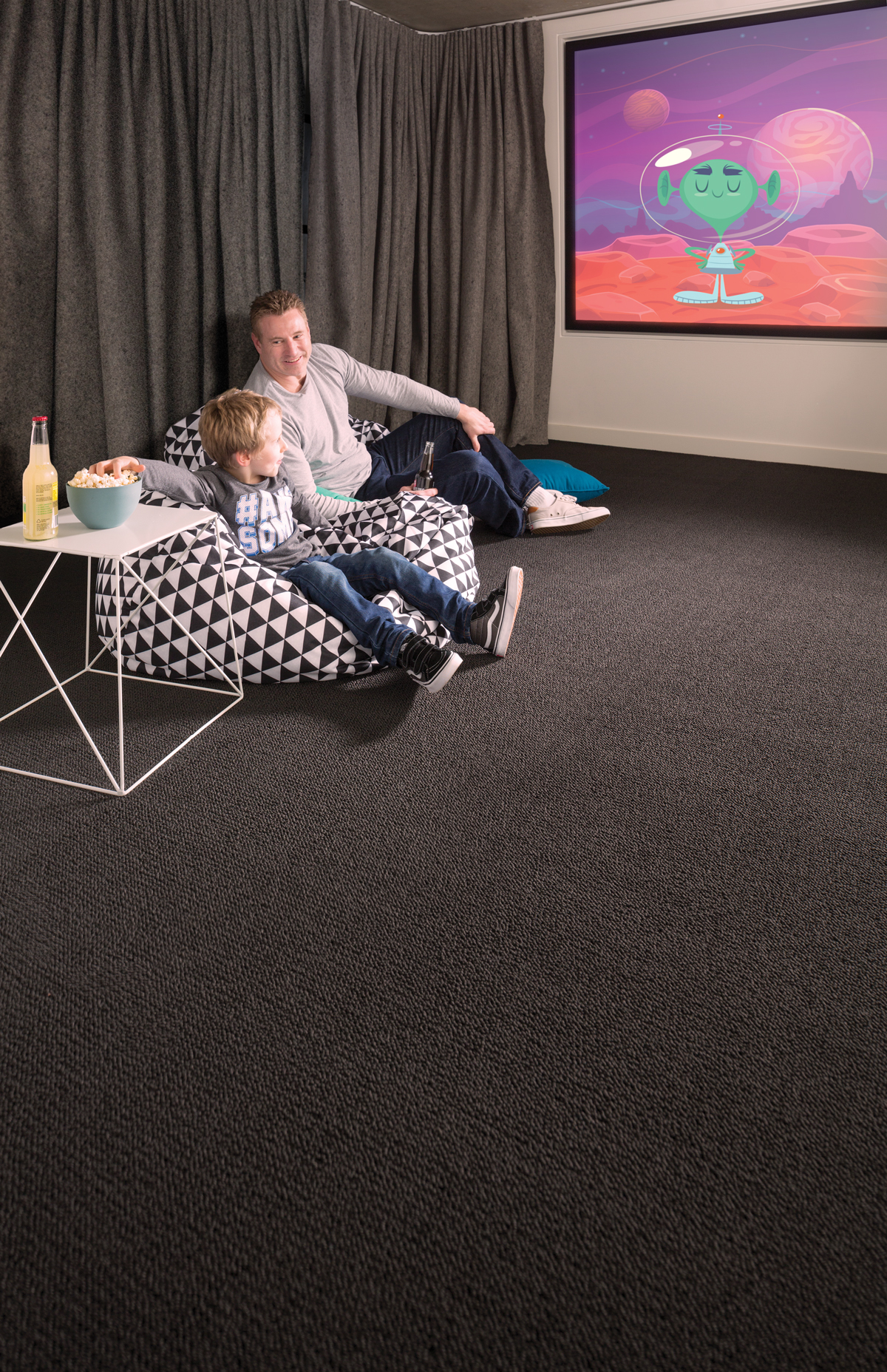 Tips for Choosing a Blockbuster Media Room Floor Choices Flooring