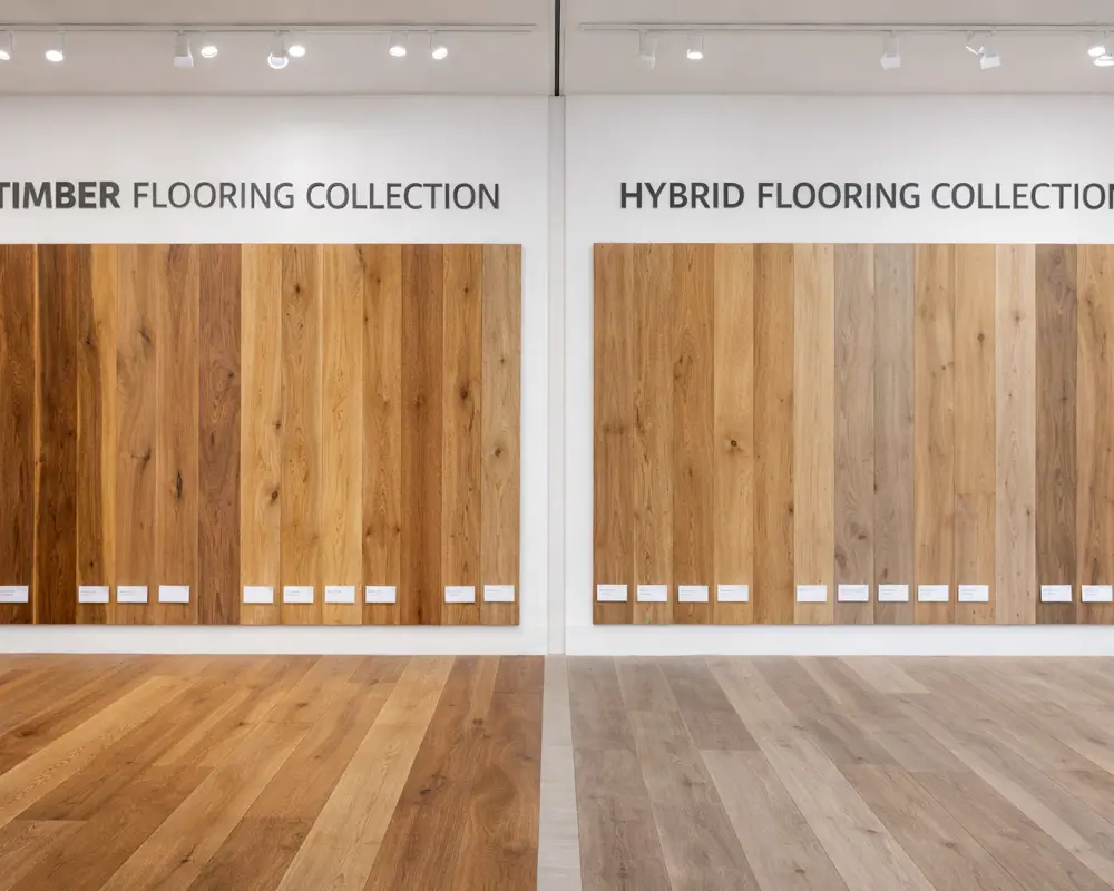 Wood floors vs hybrid floors